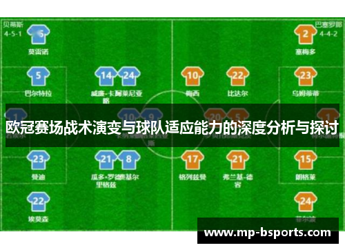 欧冠赛场战术演变与球队适应能力的深度分析与探讨 欧冠赛场战术演变与球队适应能力的深度分析与探讨